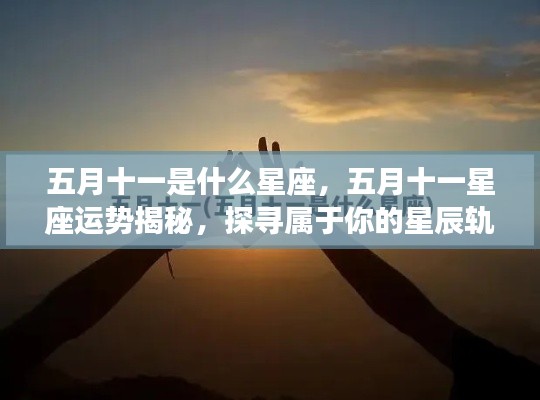 五月十一星座运势揭秘，探寻属于你的星辰轨迹，掌握未来运势走向